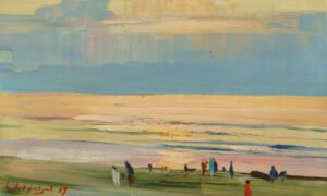 Sunset at the Baltic Sea